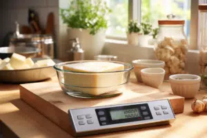 Conversion beurre en huile : mesures en g, ml, cl pour cuisiner