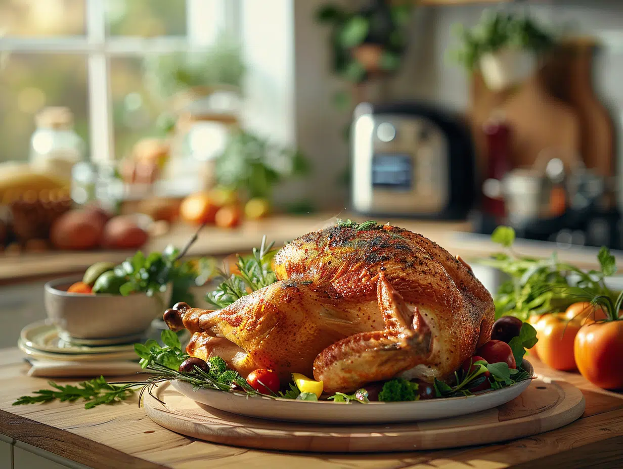 Voyage culinaire : poulet entier au Cookeo à la française