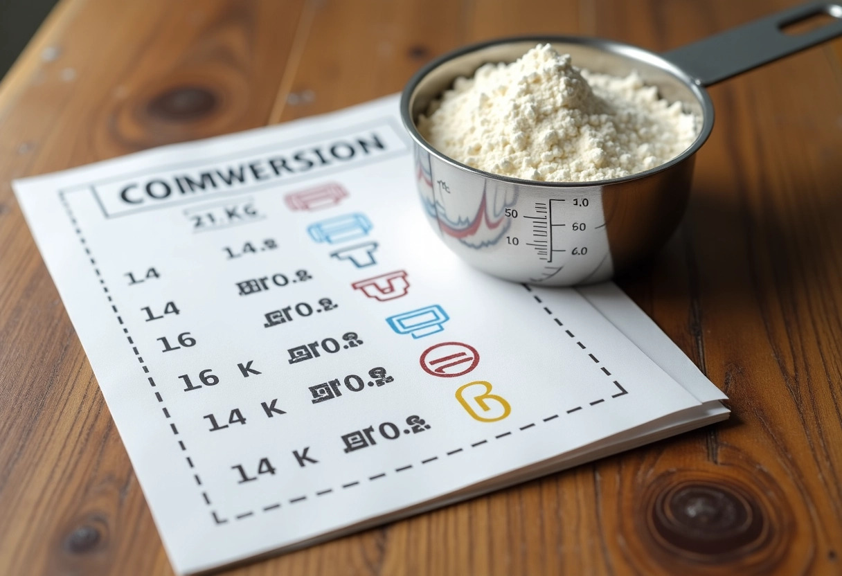 kilogrammes  conversion