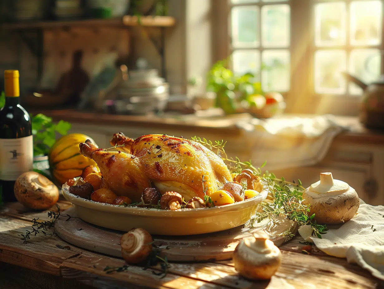 Peut-on préparer un poulet au vin jaune la veille sans altérer son goût ?