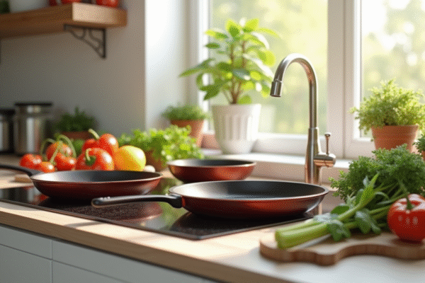 Meilleures poêles sans danger pour la santé : bien choisir pour cuisiner sain