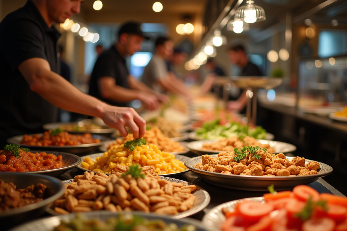 Buffet halal à volonté : où se rendre à Paris ?