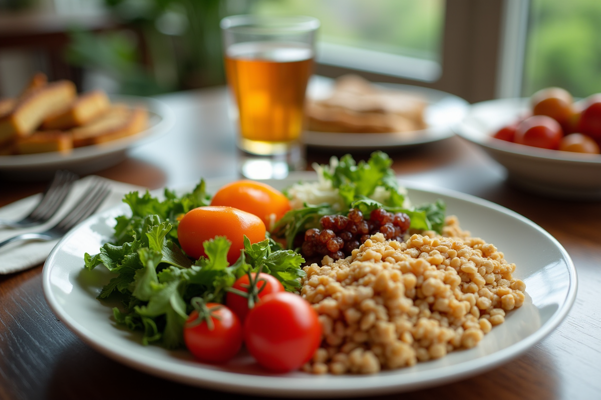 Diviser son assiette pour manger sainement : astuces et conseils pour une alimentation équilibrée