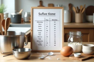 Simplifiez vos recettes avec cette conversion