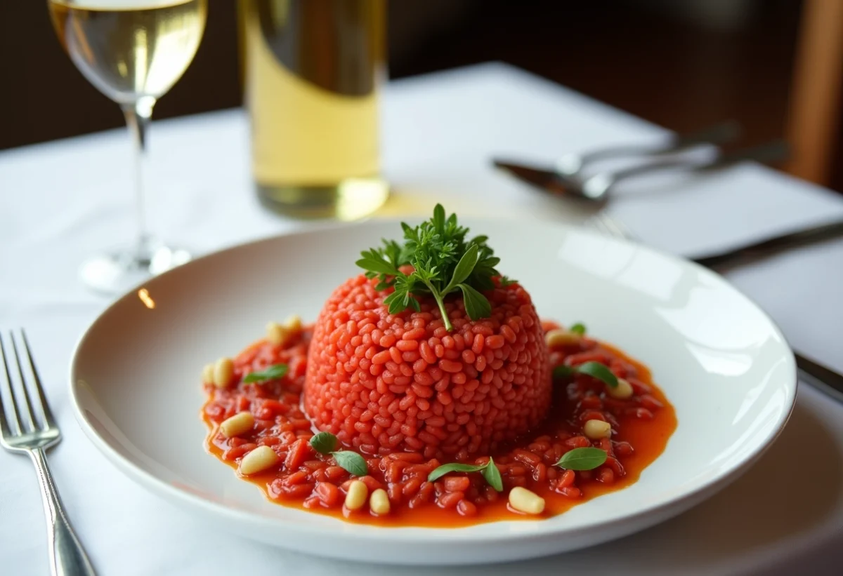 Découvrez la recette de riz rouge façon chef étoilé