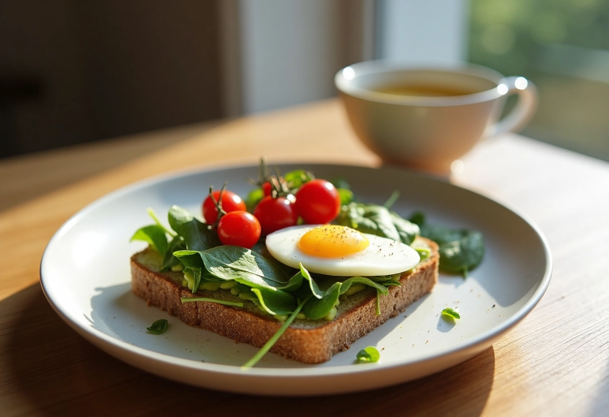 petit-déjeuner sain