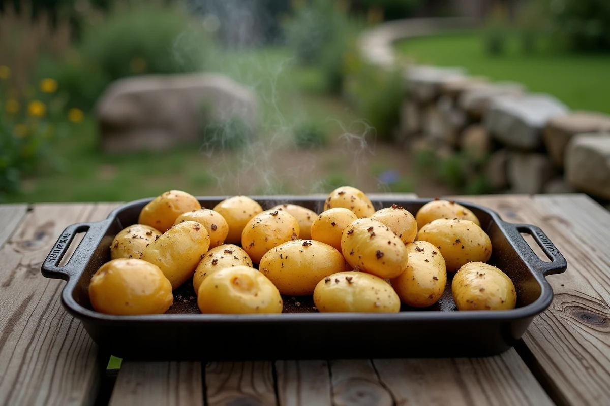Pommes de terre rôties à l